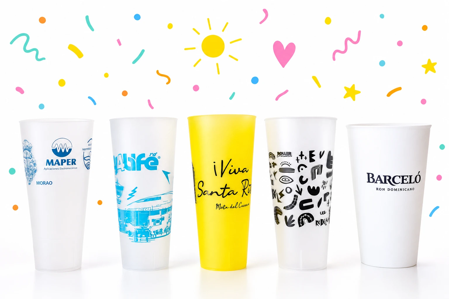 Vasos para festivales